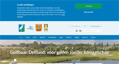 Desktop Screenshot of delflandgolf.nl