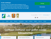 Tablet Screenshot of delflandgolf.nl